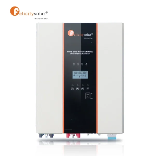 IVPM 2.5KVA 24V Pure Sine Wave Inverter With 120A MPPT Charger High Frequency Inverter