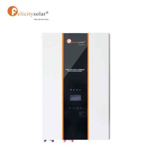 IVPS 10KVA 48V Upgrade System Stronger protection Built in BMS System Solar Inverter for Home Use