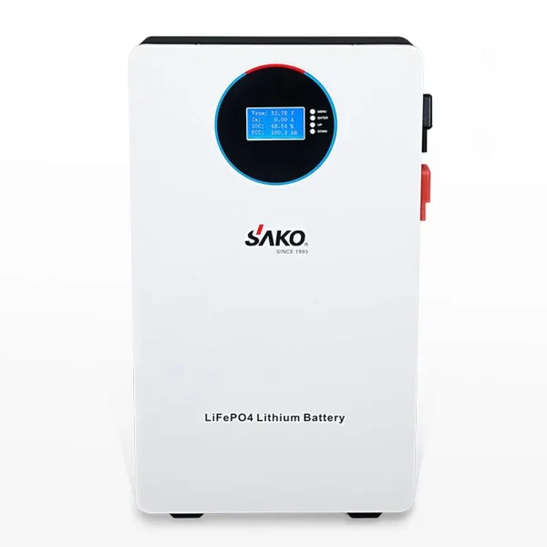 SAKO Li-Sun Wall Stand Lithium Battery Pack 5120Wh With 6000 Cycles