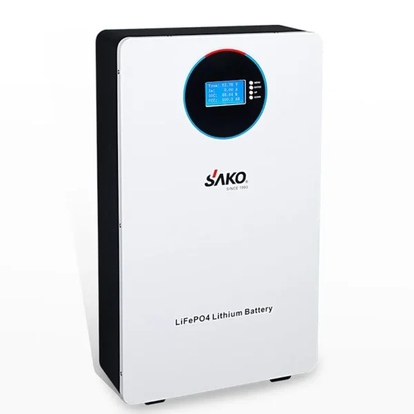 SAKO Li-Sun Wall Stand Lithium Battery Pack 5120Wh With 6000 Cycles