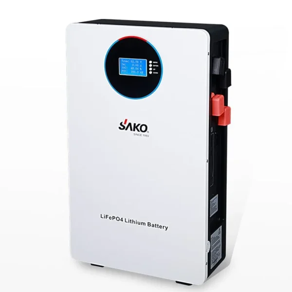 SAKO Li-Sun Wall Stand Lithium Battery Pack 5120Wh With 6000 Cycles