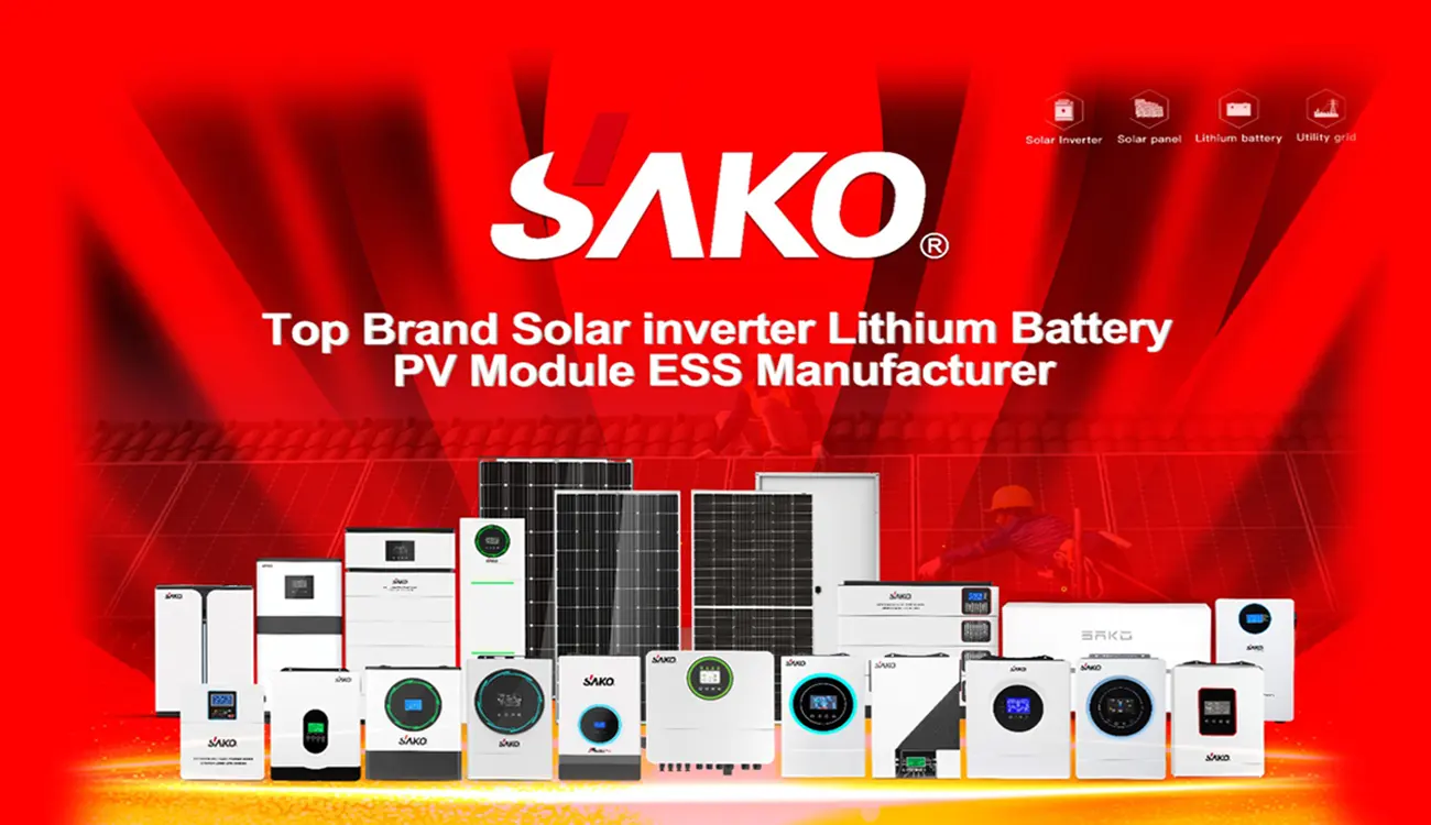 sako brand solar inverter and lithium battery - slider