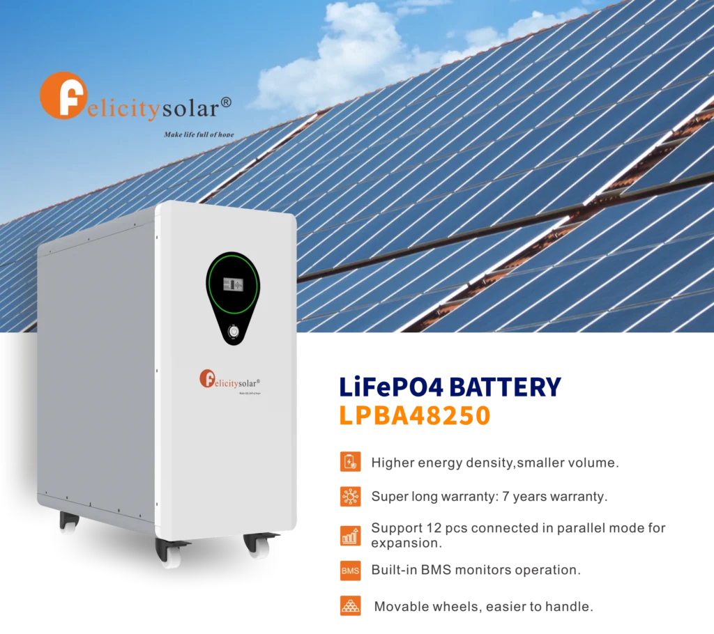 felcity solar Lithium LiFePO4 Battery